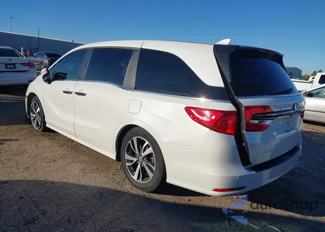 2021 Honda Odyssey Touring from USA, damaged, VIN 5FNRL6H80MB012183